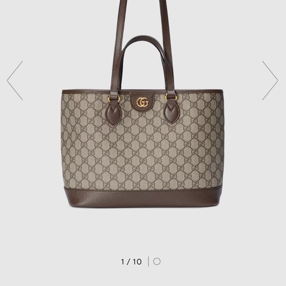 Small Gucci Ophida tote - Picture 2 of 3